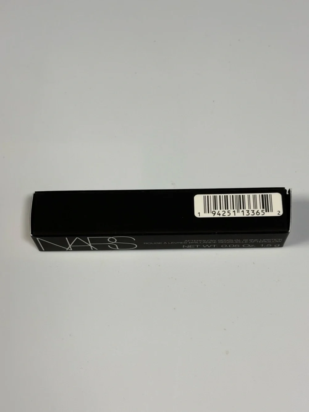 NARS Afterglow Sensual Shine Lipstick Breathless Nude Pink High Shine New